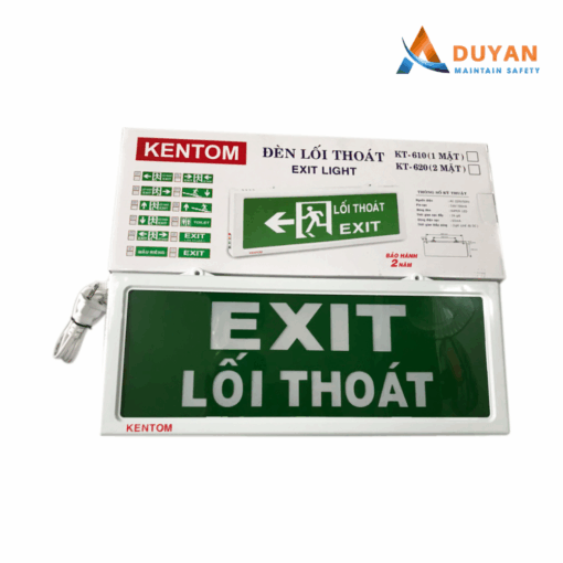 Đèn Exit Kentom 2 mặt 04