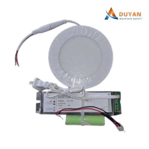 Đèn sự cố âm trần 6W-9W Kentom nguồn ngoài 02