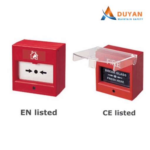 Nút ấn khẩn vuông có nắp kính horing ah-0217 03