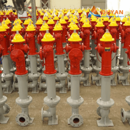 Trụ cứu hỏa 3 cửa bộ quốc phòng 05