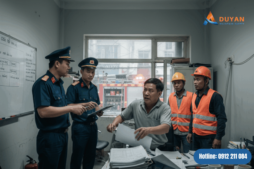 Tư vấn PCCC - Vì sao nhiều công trình chỉ quan tâm khi bị kiểm tra 01