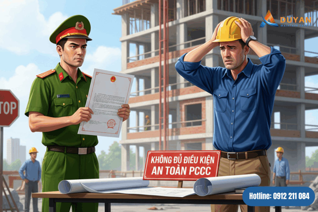 Nếu không thẩm định PCCC sẽ bị xử phạt thế nào 01