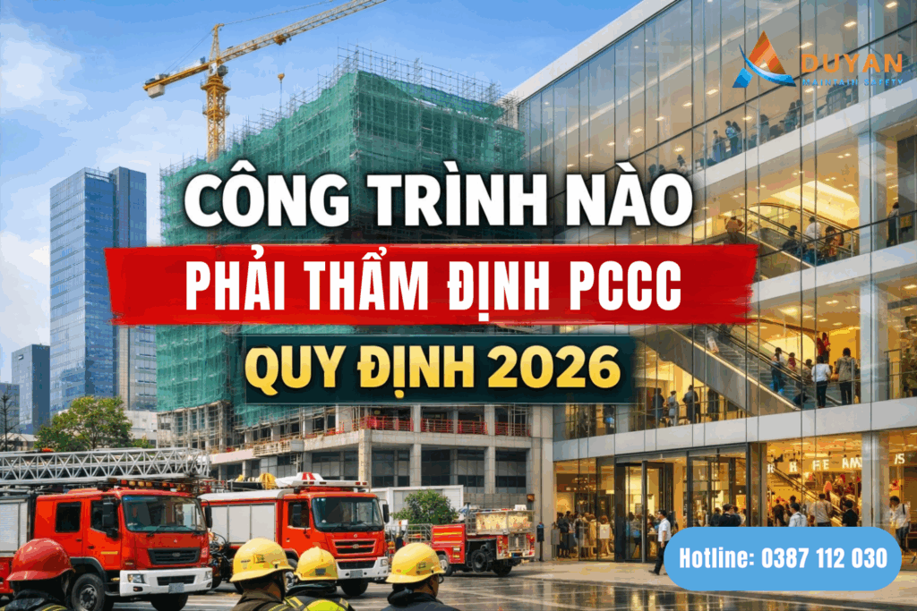 Công trình nào phải thẩm định PCCC Quy định 2026 01