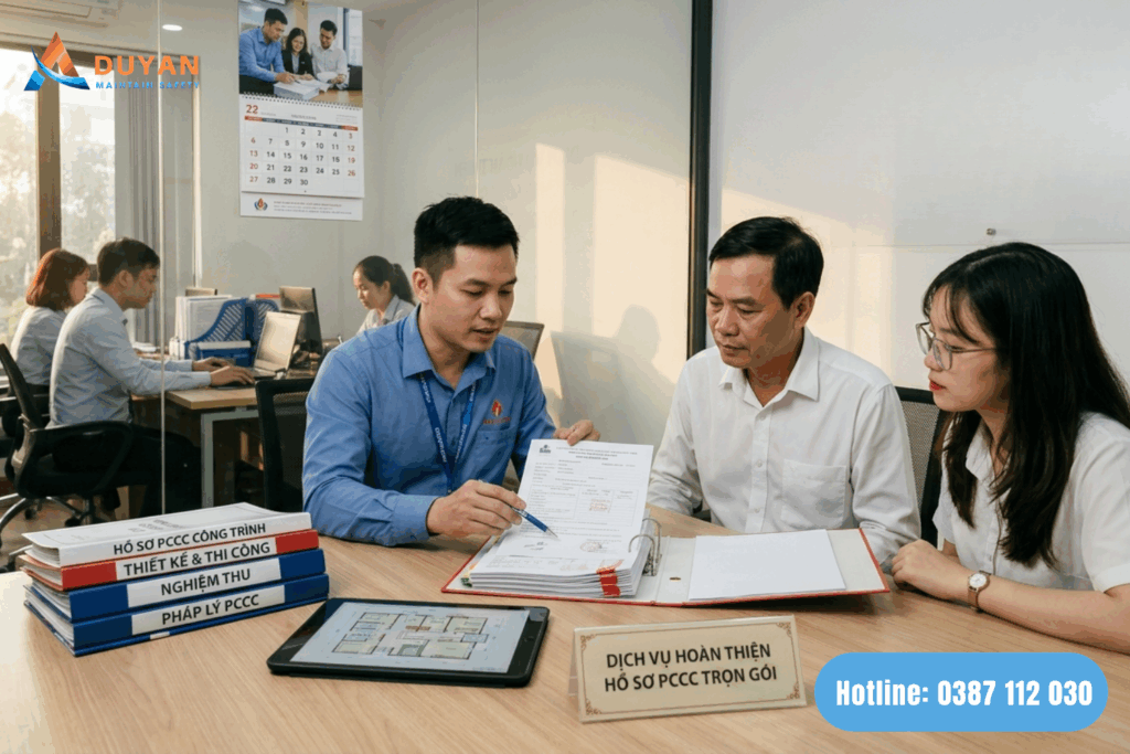 Dịch vụ làm hồ sơ PCCC trọn gói PCCC Duy An