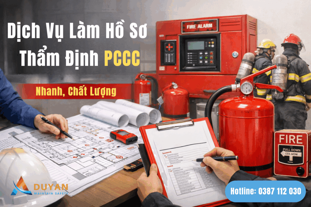 Dịch vụ làm hồ sơ thẩm định PCCC nhanh, chất lượng 01