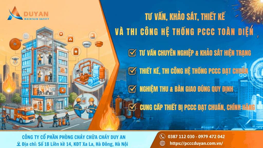 Dịch vụ phòng cháy chữa cháy Duy An