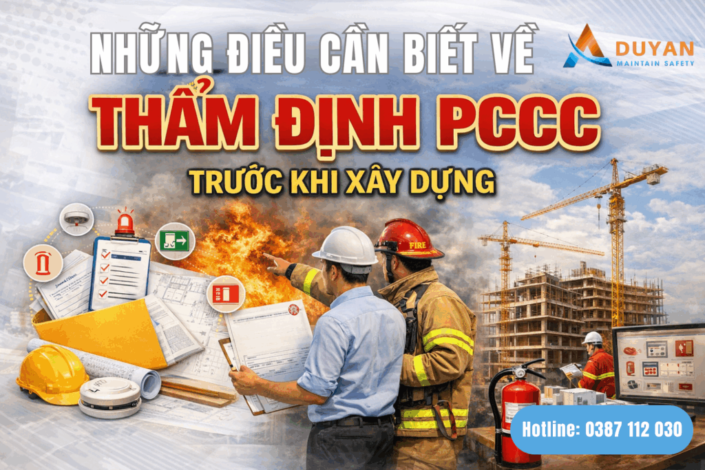 Những điều cần biết về thẩm định PCCC trước khi xây dựng 1