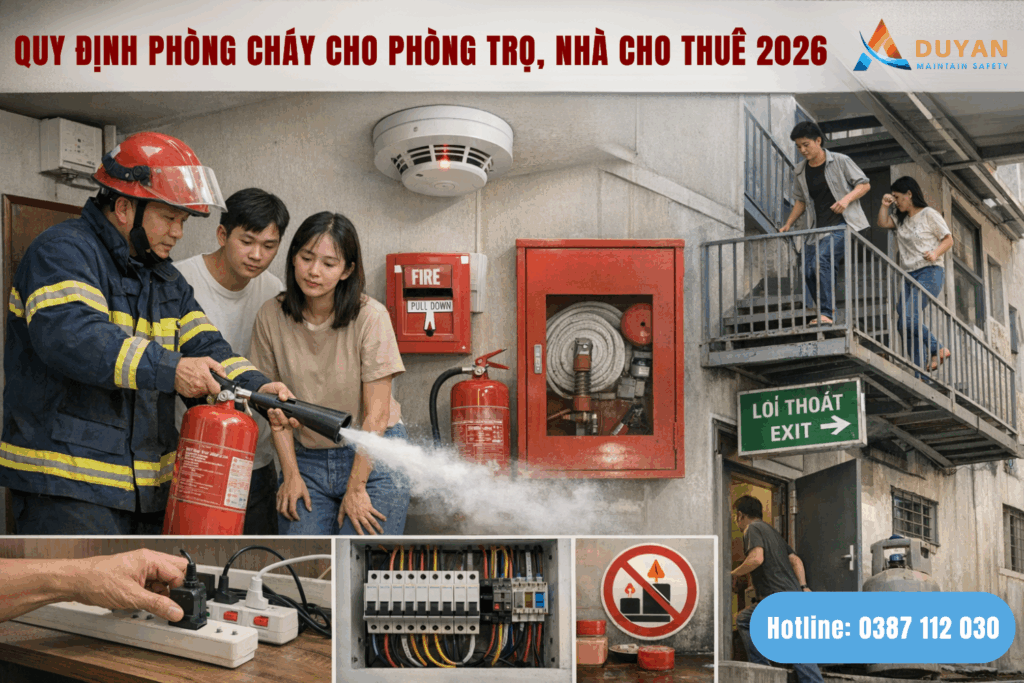 Quy Định Phòng Cháy Cho Phòng Trọ, Nhà Cho Thuê 2026 01