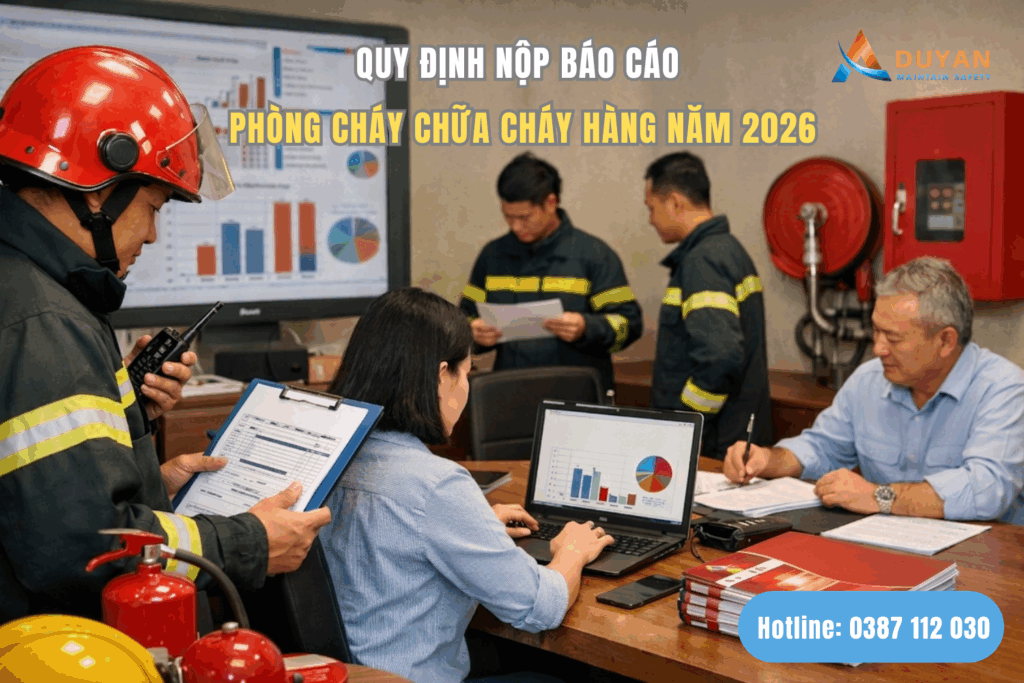 Năm 2026, Quy Định Nộp Báo Cáo PCCC Định Kỳ