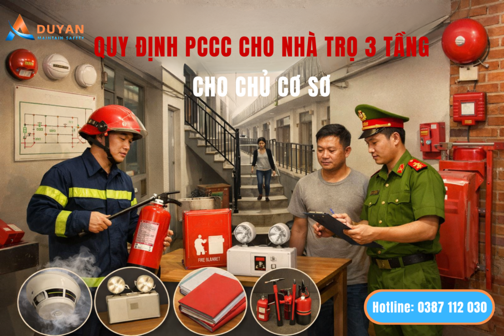 Quy Định PCCC Mới Đối Với Nhà Trọ 3 Tầng 01
